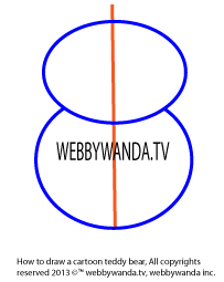 WebbyWanda.tv's how to draw a teddy bear